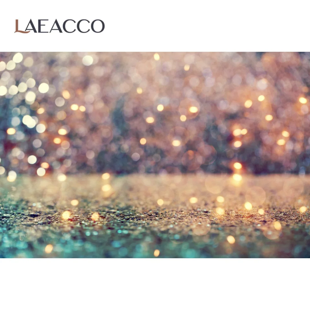 Laeacco-fondo fotográfico con diseño de lunares para estudio fotográfico, telón de fondo con diseño de amor para recién nacido, fiesta, Bokeh