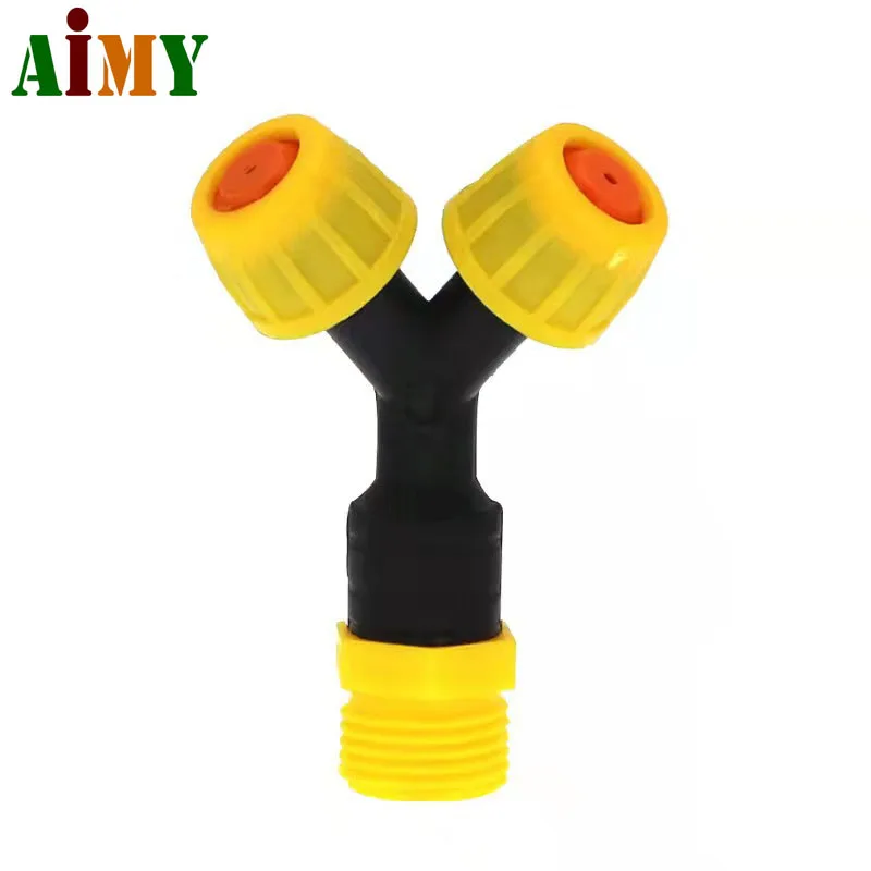 20Pcs Plastic Atomizing Nozzle Water Misting Sprayer Head Site Enclosure Dust Reduction Cooling and Humidification Sprayer