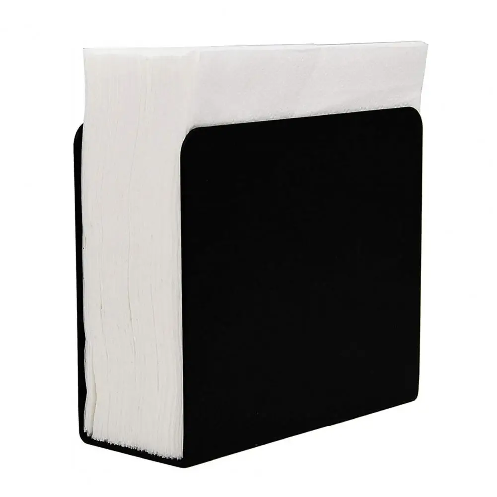 Napkin Holder Modern Style Acrylic Napkin Dispenser Non-slip Large Capacity Kitchen Bar Napkin Rack Hotel Napkin Organizer