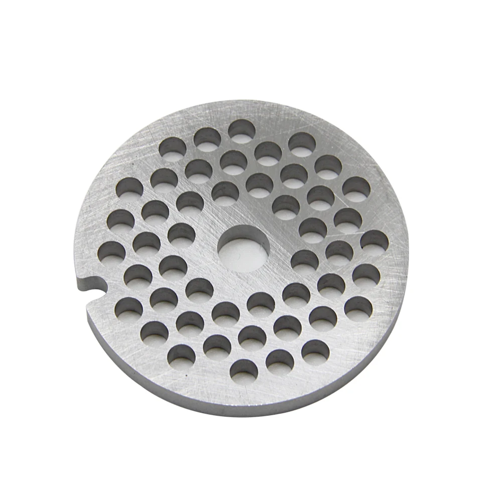 4.5mm #5 Meat Grinder Grille Disc Stainless Lattice Mincer Plate Parts for Bosch MFW15 MUM5 Zelmer 886.5 Philips Kenwood D=53mm