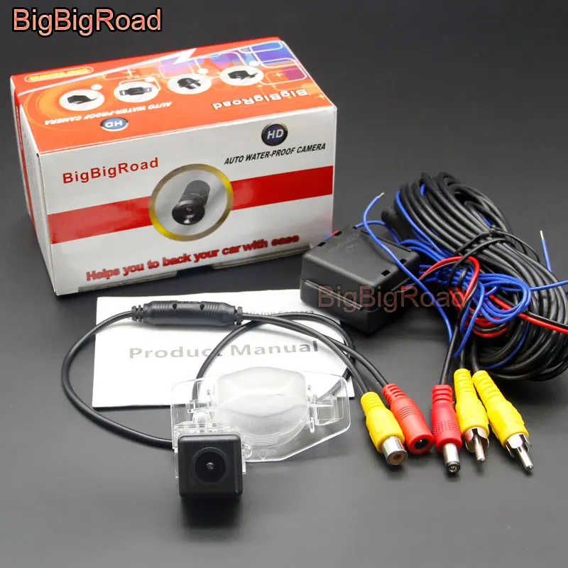 BigBigRoad For Honda FR-V FRV Jazz Stream CRV CR-V 2000-2014 Fit 2006 - 2014 Car HD Rear View Camera Auto Backup Monitor