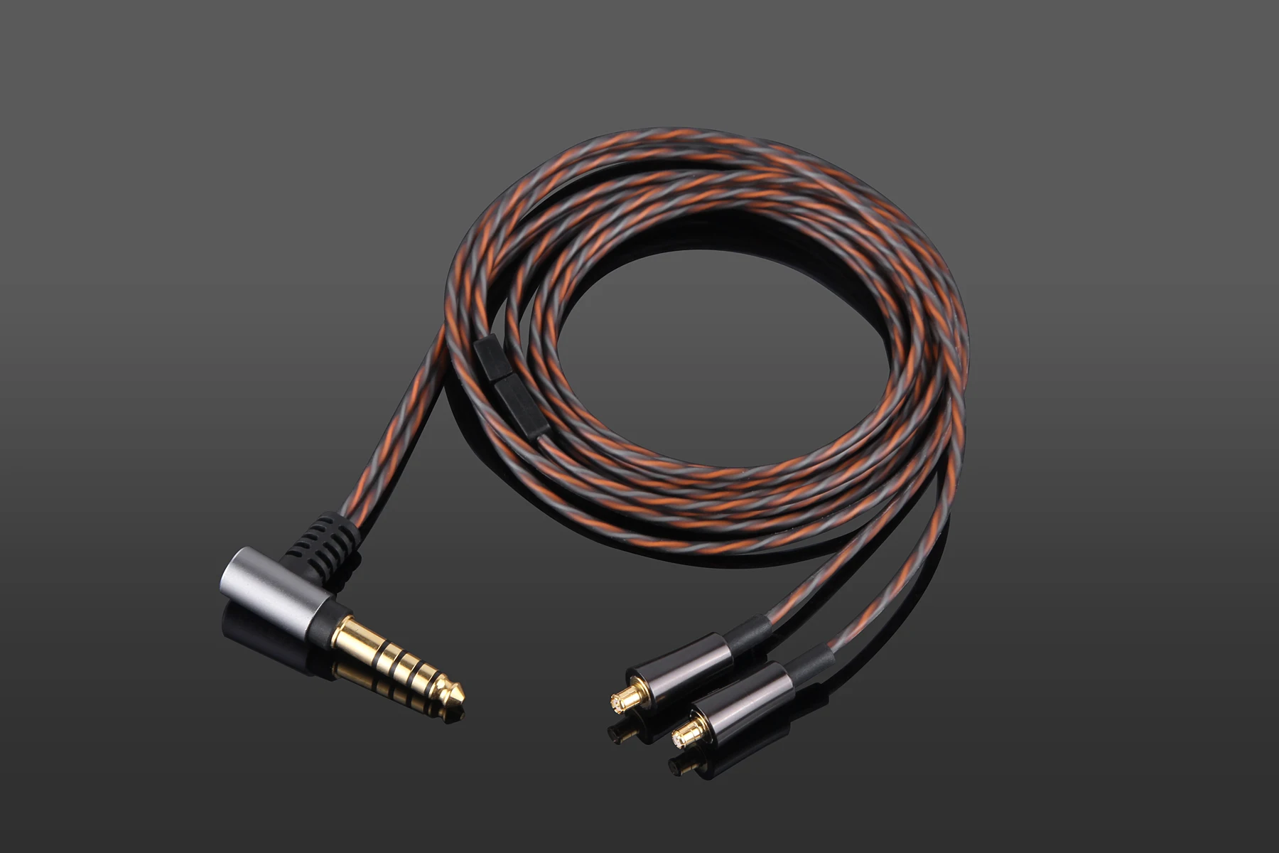 

OCC Balanced BROWN AUDIO CABLE For Audio-technica ATH-CK2000Ti CM2000Ti IEX1 IN-EAR Headphone