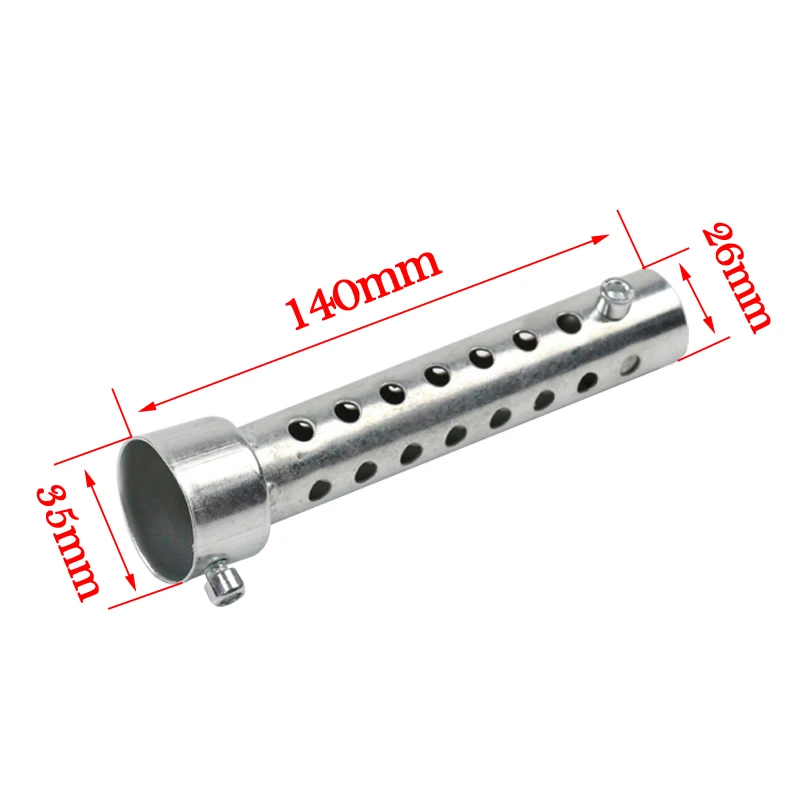 35mm 42mm 45mm 48mm 60mm Universal Motorcycle Exhaust Muffler DB Killer Stainless Steel Silencer Noise Sound For YAMAHA HONDA