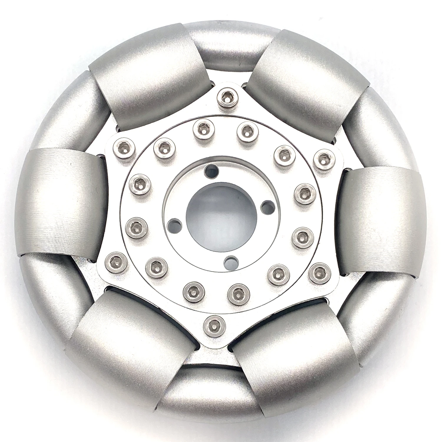 

127mm Aluminum single Omni wheel Load Capacity 20kg for ball balance ballbot（14210）