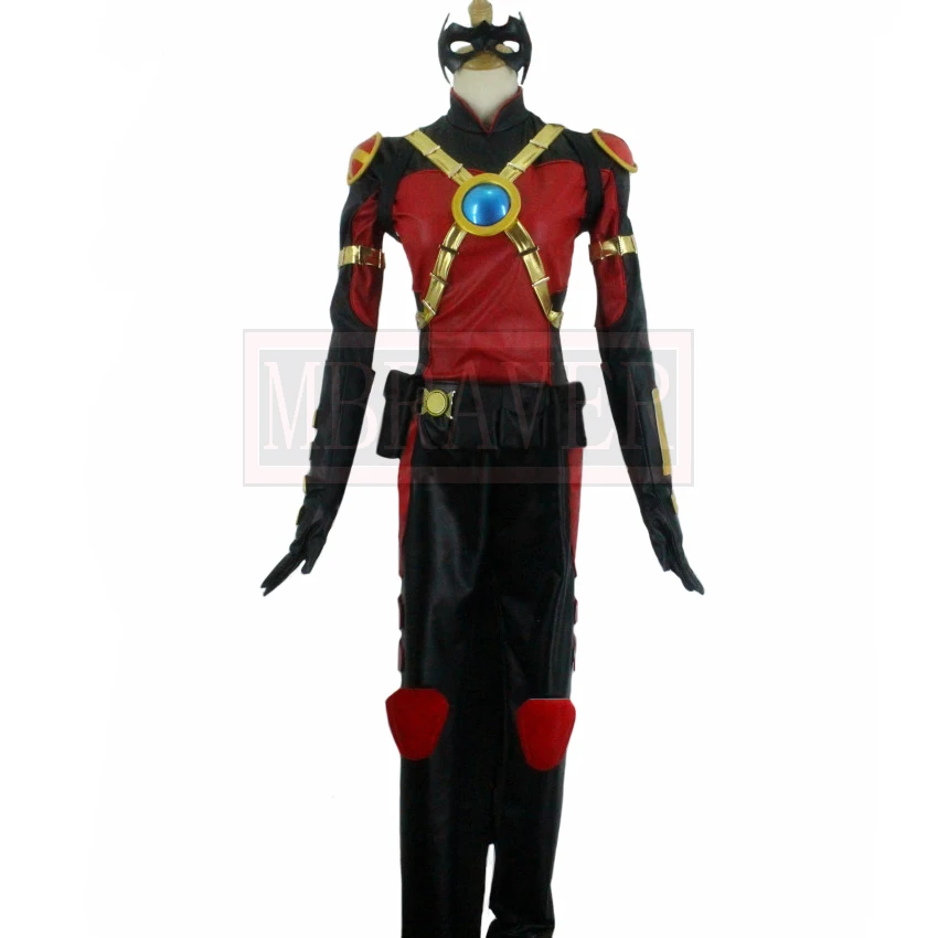 Red Robin Superhero Damian Wayne Tim Drake Cosplay Costume Custom Made Any Size