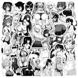 10/30/50/100pcs Anime Hentai Sexy Waifu Pinup Girl Bunny Waterproof Stickers Motorcycle Phone Laptop Luggage Car Sticker Decals