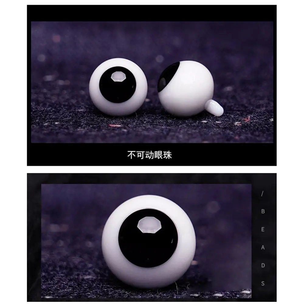 Accessories Blue Black For BJD Doll DIY Glass Eyes Doll Making Crafts Eyeball Safety Animal Toy