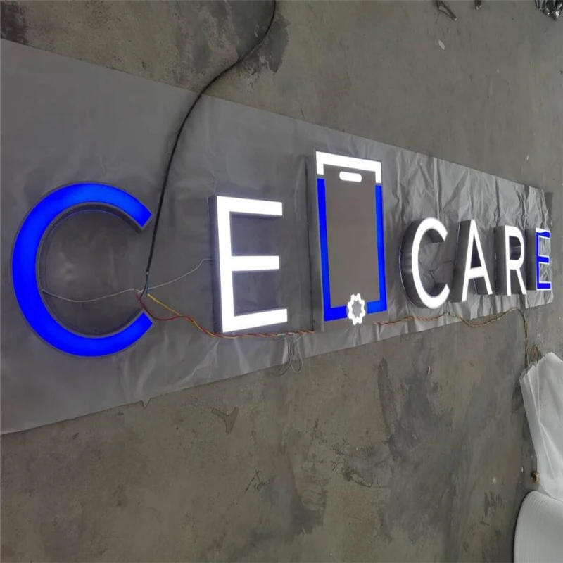 Factory Outlet Custom Outdoor Acrylic LED channe letters shop signs, frontlit led letter for facade signages