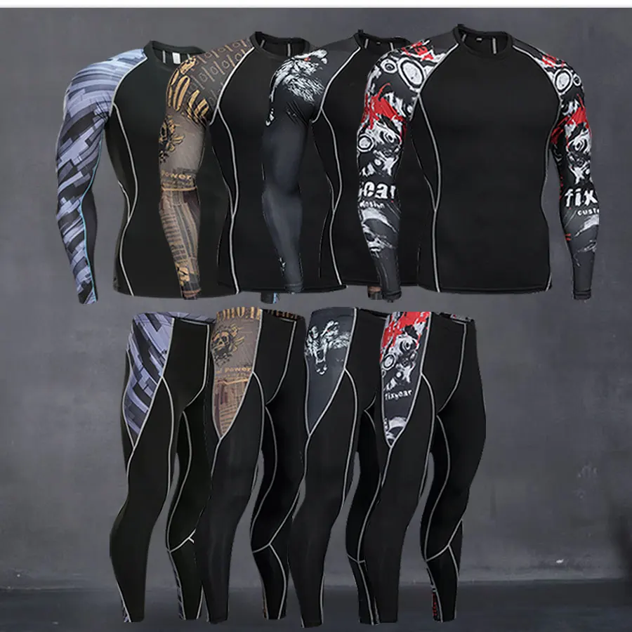 

Camouflage Compression Pants Running Pants Men Football Training Pants Fitness Sports Leggings Men Gym Jogging Set Sportswear