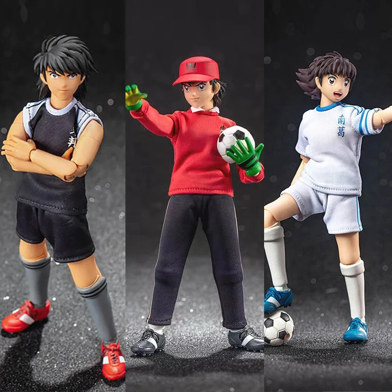 Wakabayashi Genzo DM Captain Tsubasa Ozora Tsubasa KojiroHyuga Golden 23 Ken Wakashimazu Action Figure Anime Figure Christmas