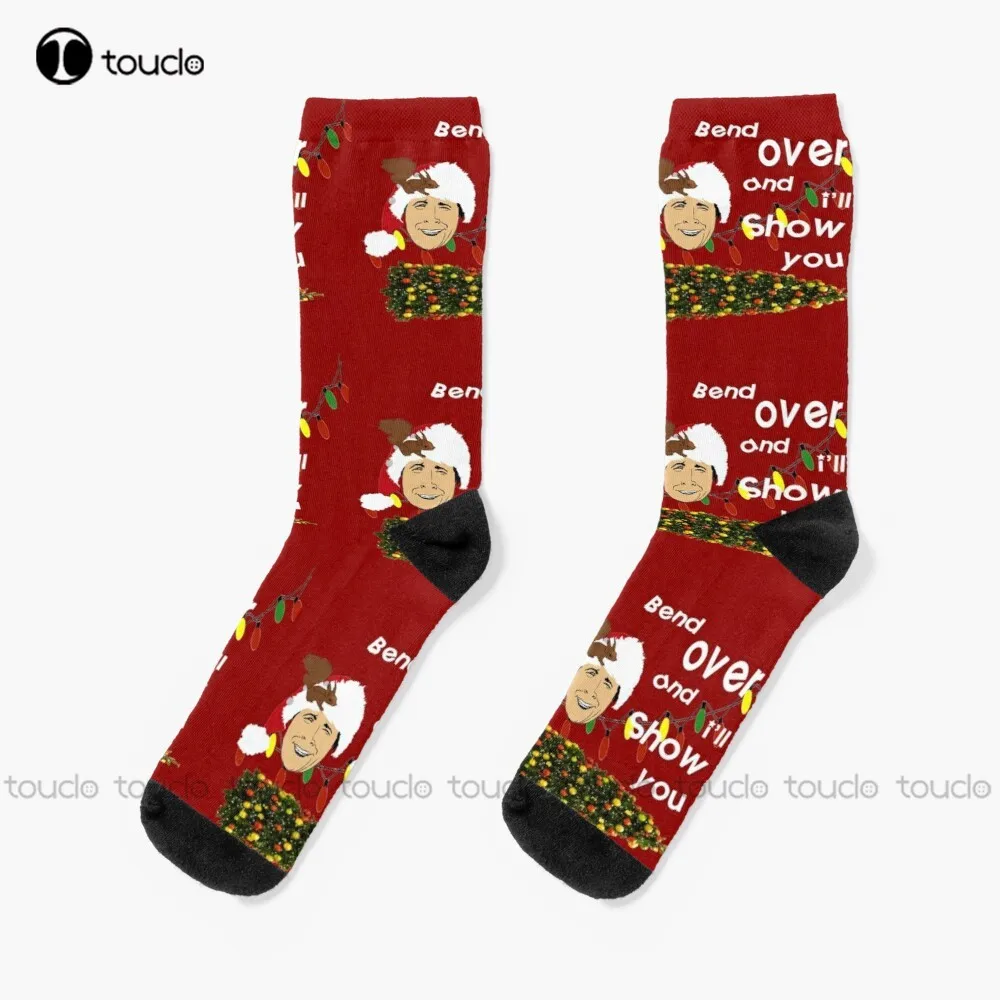 Clark Griswold Rant Socks Boot Socks For Women Personalized Custom Unisex Adult Teen Youth Socks 360° Digital Print Funny Sock