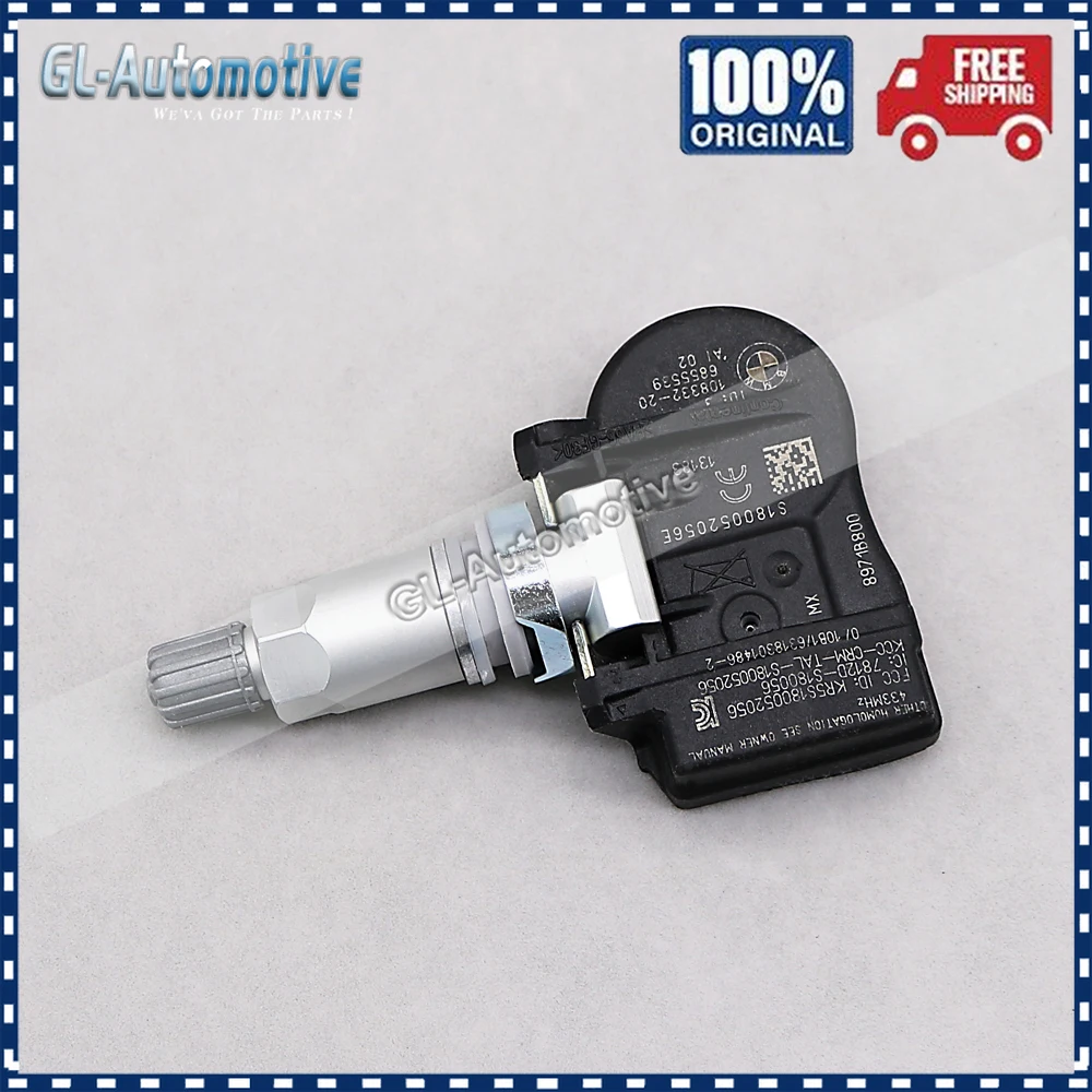 Set of (4) TPMS 707355-10 Tire Pressure Sensor for Mini Mini F56 F16 F15 F39 F48 I12 F34 F30 F46 F20 707355 10 433MHZ