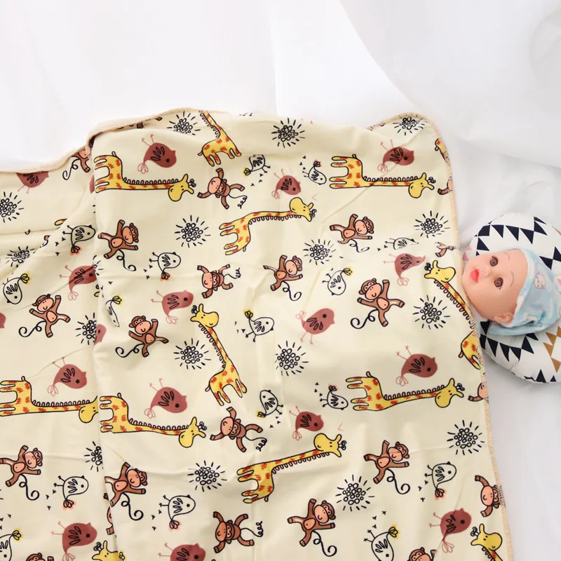 Baby Blankets Newborn Fluffy Plush Fleece Swaddle Wrap Cartoon Infant Baby Stroller Blankets Baby Bedding Kids Sleep Cover