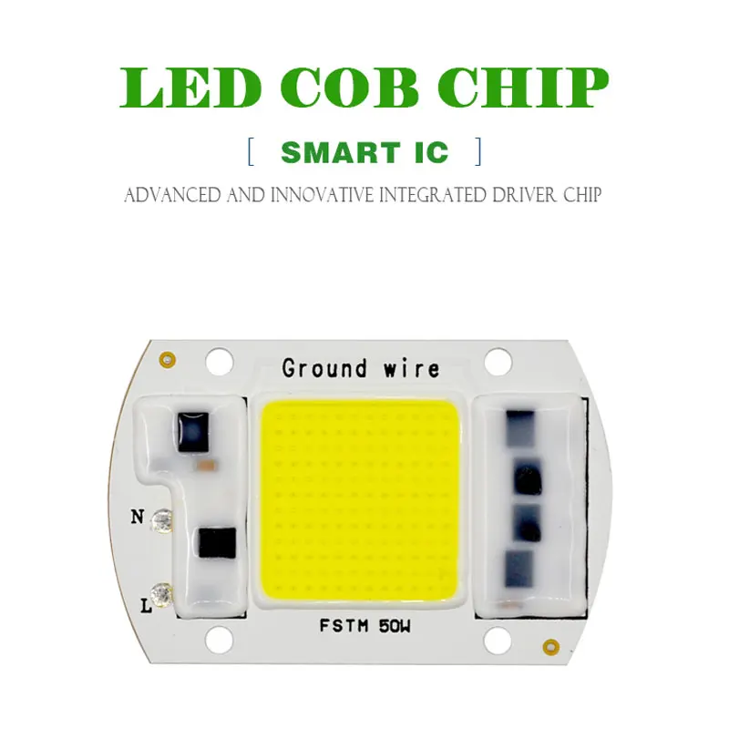 High Power LED Matrix For Projectors 15w 25w 35w 50w DIY Flood Light COB Smart IC Driver LED Diode Spotlight Outdoor Chip Lamp