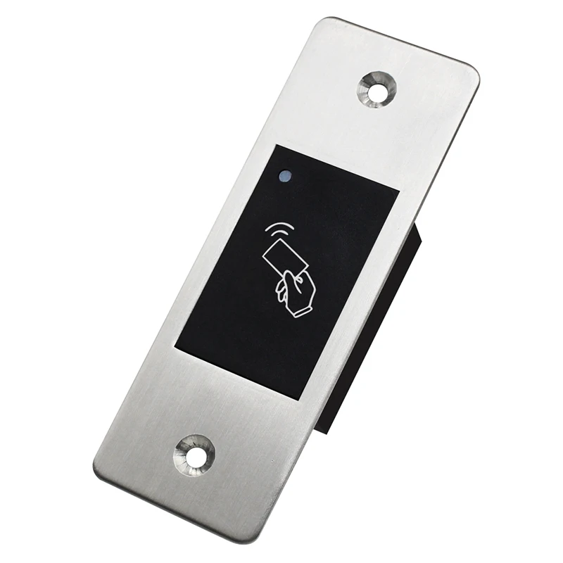 Système de contrôle d\'accès de porte à empreintes digitales intégré, étanche IP66, extérieur, RFID, serrure à gâche magnétique électrique