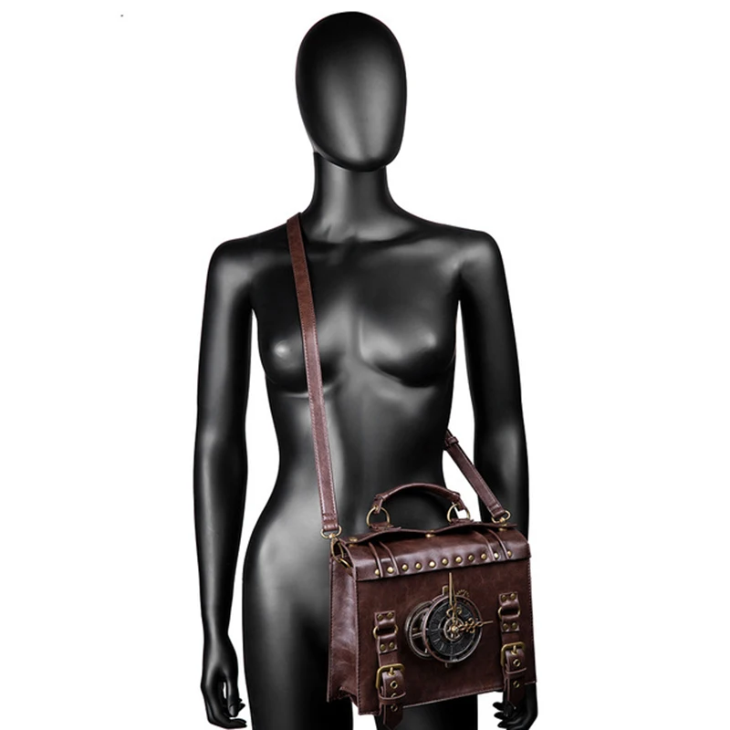 Bag for Women Teenager 2021 Latest Style Engineer Steampunk Vintage Lady One Shoulder Daily Weekend Tote Bags for Packing Cubes