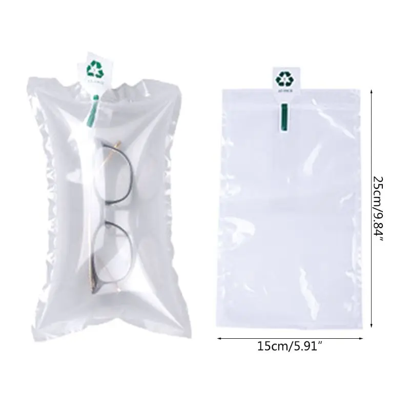 15x25cm Inflatable Buffer Bag Air Cushion Pillow Bubble Wrap Maker Express Package