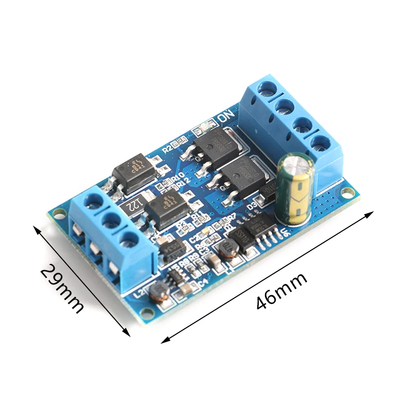 DC 4V-60V High-Power MOS FET Trigger Drive Switch Module Board PWM Adjustable Controller Dual-MOS Module 12V 24V 36V 48V