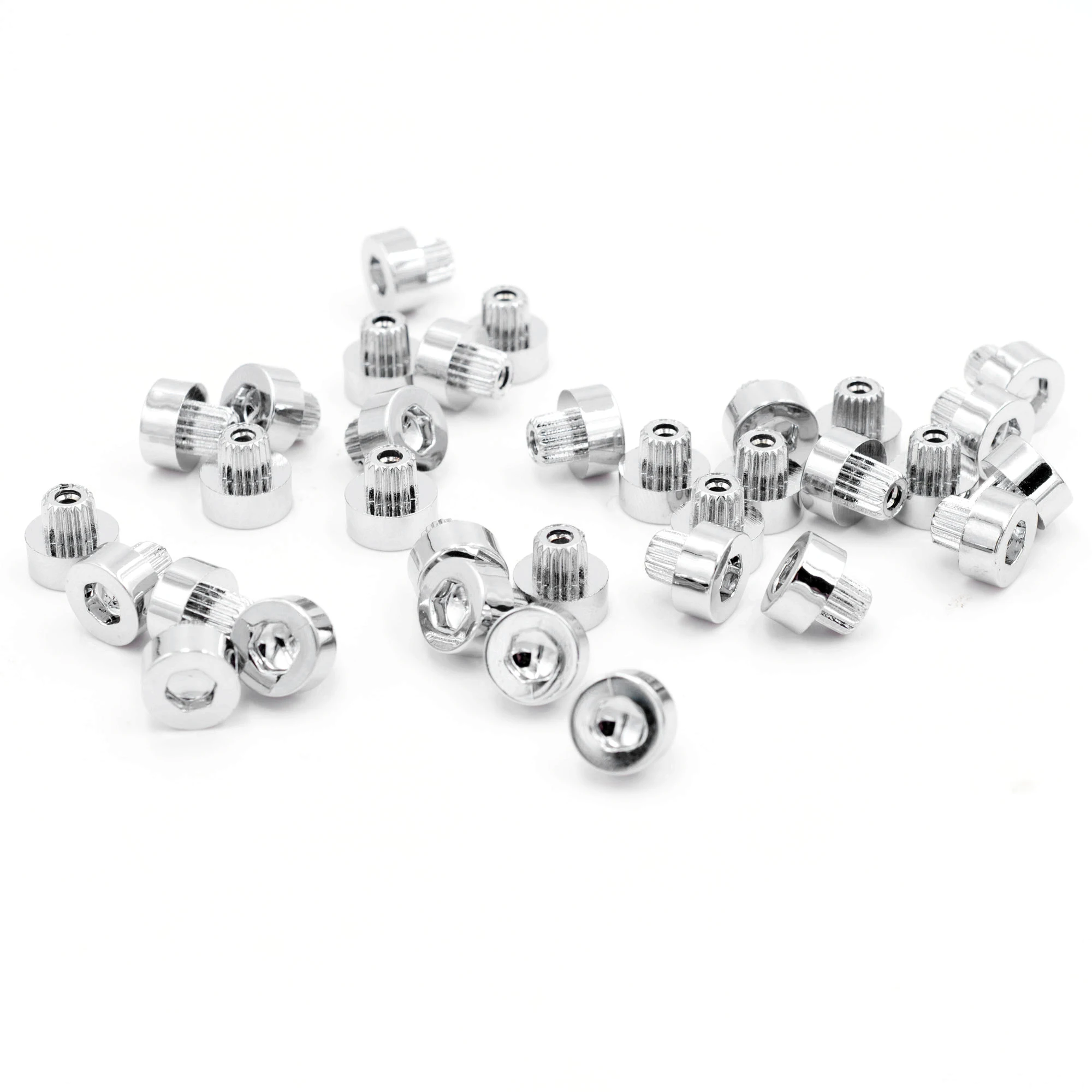 100pcs Various Sizes Wheel Rivets Nuts For Rim Cap Lip Screw Bolt Tires Decoration Replacement Car Parts