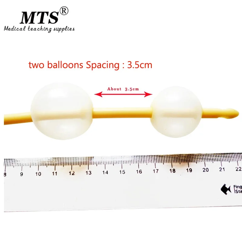 MTS 3 way urethral catheter double balloon latex foley catheter silicone coated sterilized male sex urinary catheter