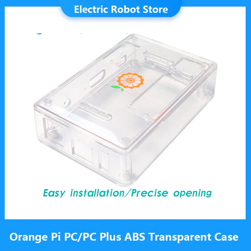 Funda transparente de ABS, tablero naranja Pi PC/PC Plus