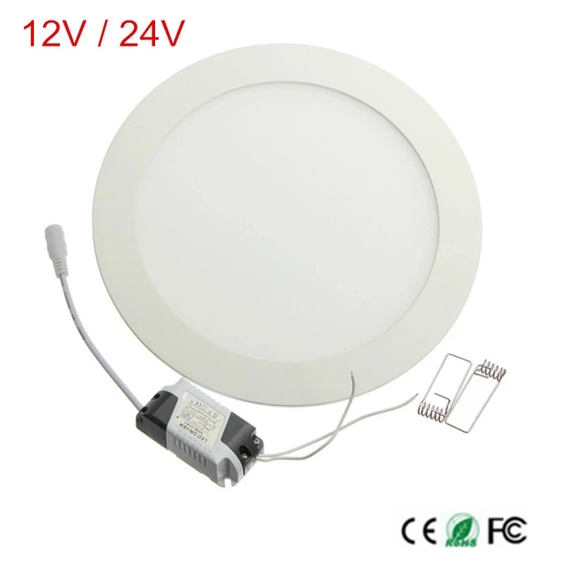 

AC/DC 12V 24V Ultra thin led downlight 3W 4W 6W 9W 12W 15W 25W round led ceiling recessed decoration house free shipping