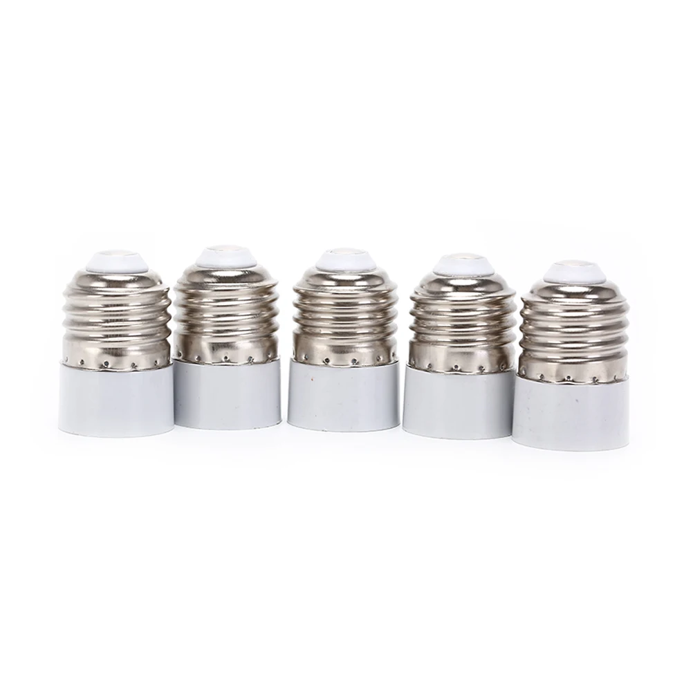 5Pcs/lot E27 to E14 lamp Holder Converter Socket light Bulb Base type Adapter