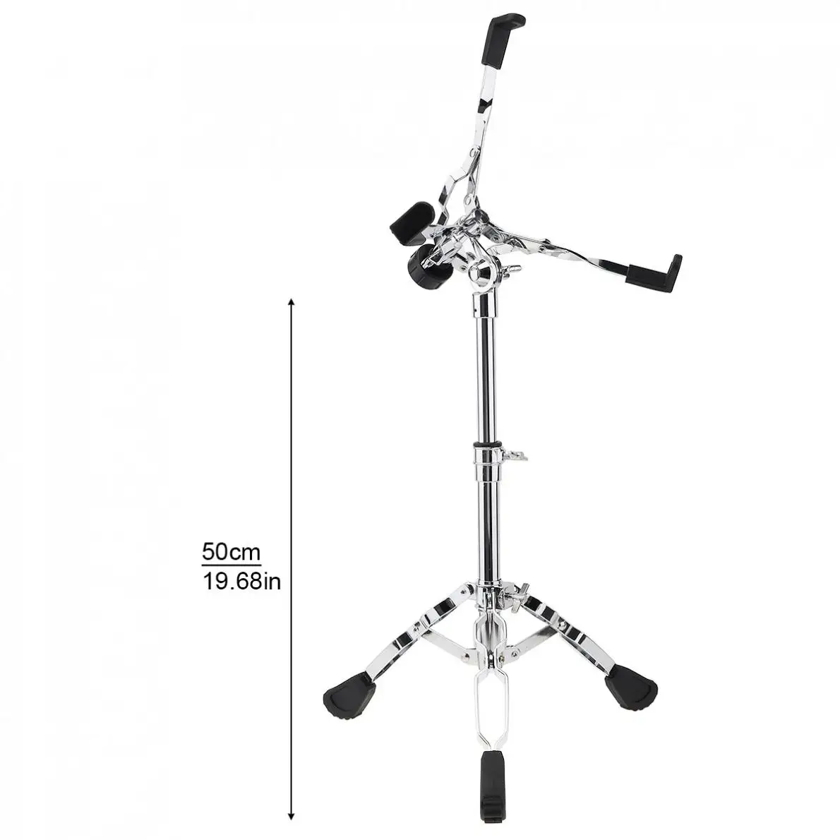 Drum Stand Full Metal Adjustment Foldable Floor Drum Stand Holder for 10 12 16 Inch Jazz Snare Dumb Drum