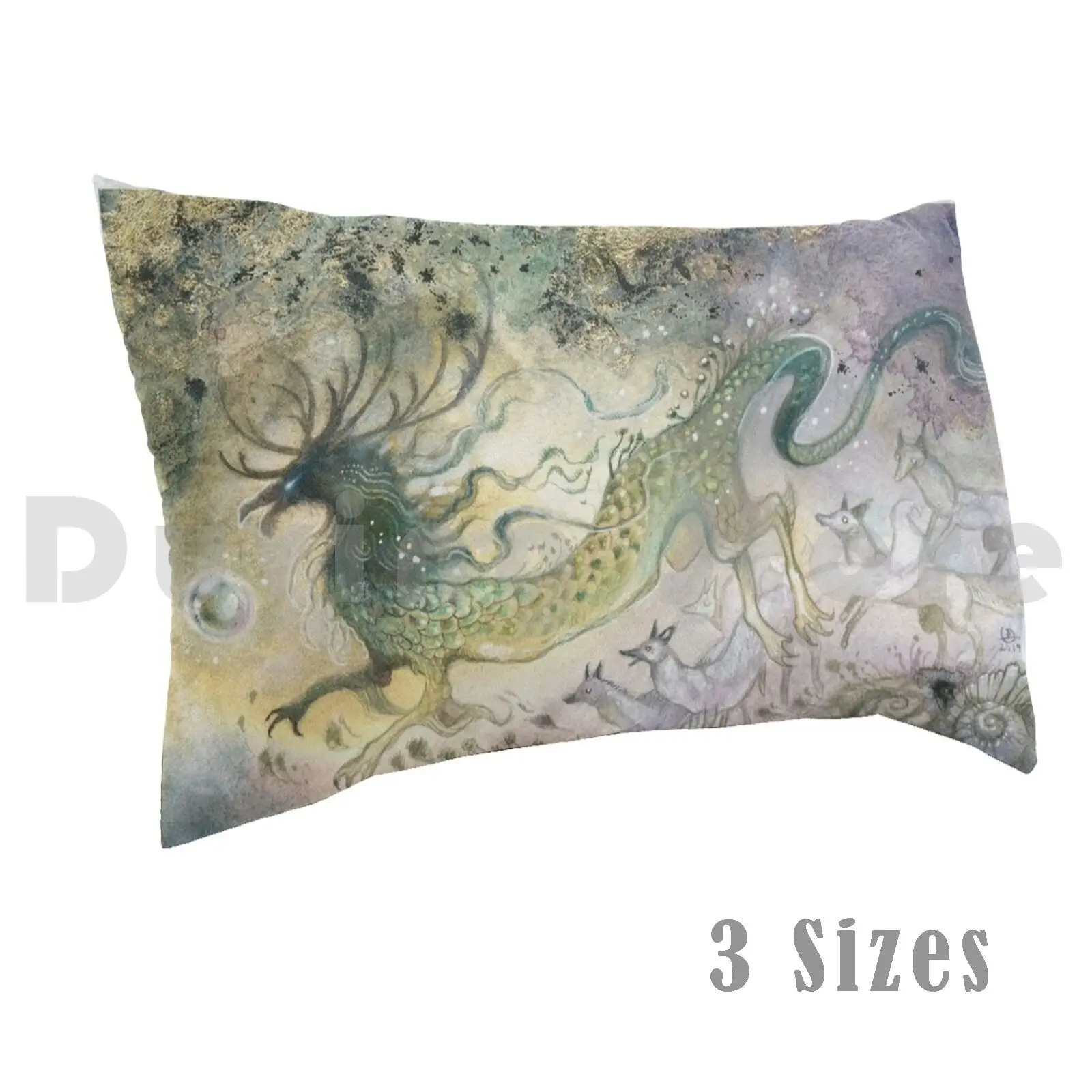 

Shadow Dragon & Pillow Case 464 Phoenix Stephanie Law Bird Mythical Beautiful