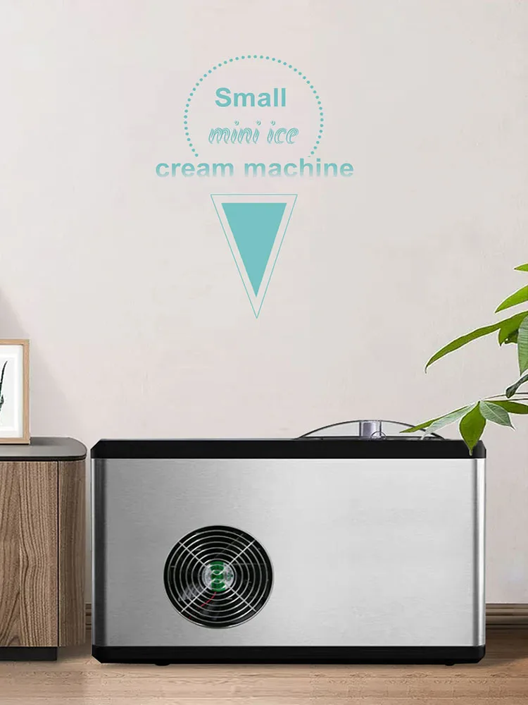 Hicon 220V wielofunkcyjna maszyna do lodów gelato automatyczna sprężarka szybka produkcja domowa mała Mini maszyna do lodów