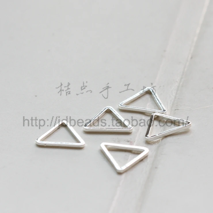 DIY-Versorgung – Dreiecksring aus massivem Messing – Verbindungsstück 12 mm (3303C)