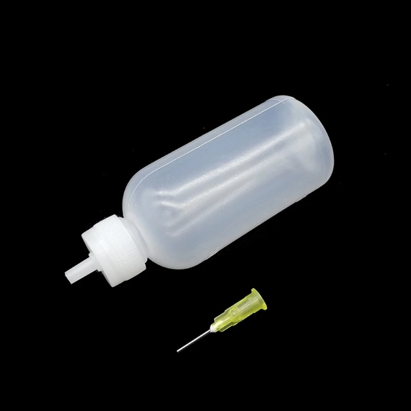10Pcs DIY Epoxy Resin Mold Small Gaps Coloring Bottles With Syringe Needle Handling Resin Colorant Details Craft Tools