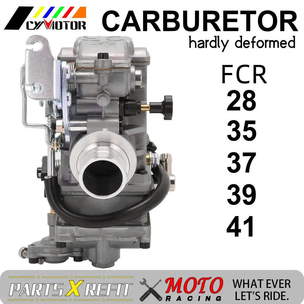 FCR 28 31 33 35 37 39 41mm FCR Carburetor FCR39 For Keihin CRF450 CRF650 FS450 Husqvarna450 KTM Racing Motors Good Power