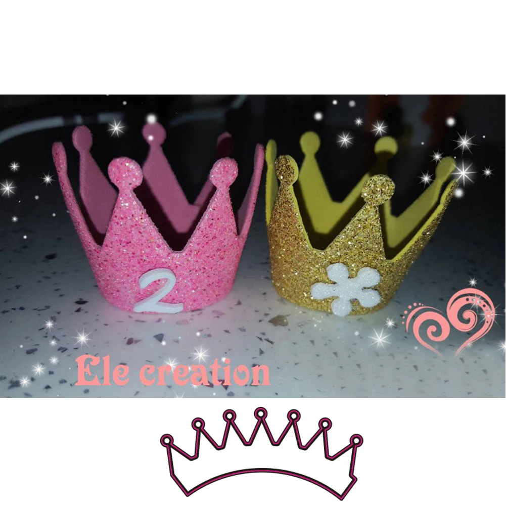 New Crown Flower Metal cutting Die scrapbook Decoration embossed Photo album Decoration Card making DIY Handicrafts