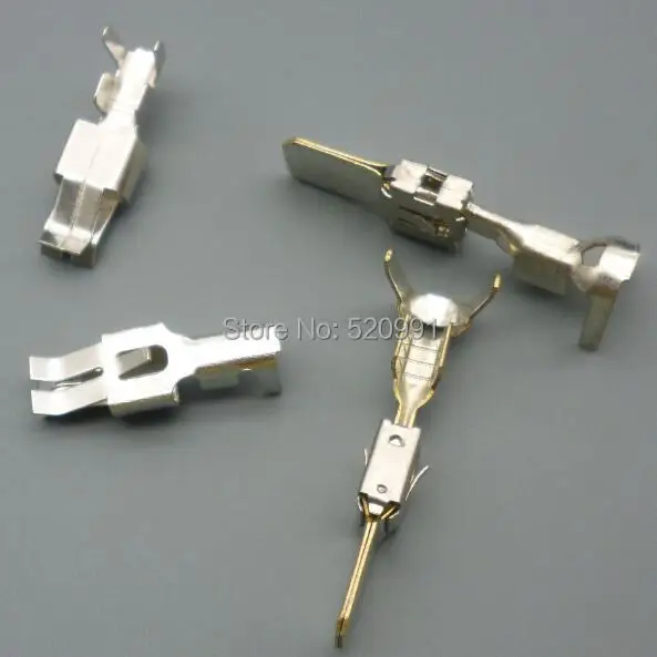 shhworldsea auto terminal 6.3mm wire connector pins crimp terminals loose pins male female