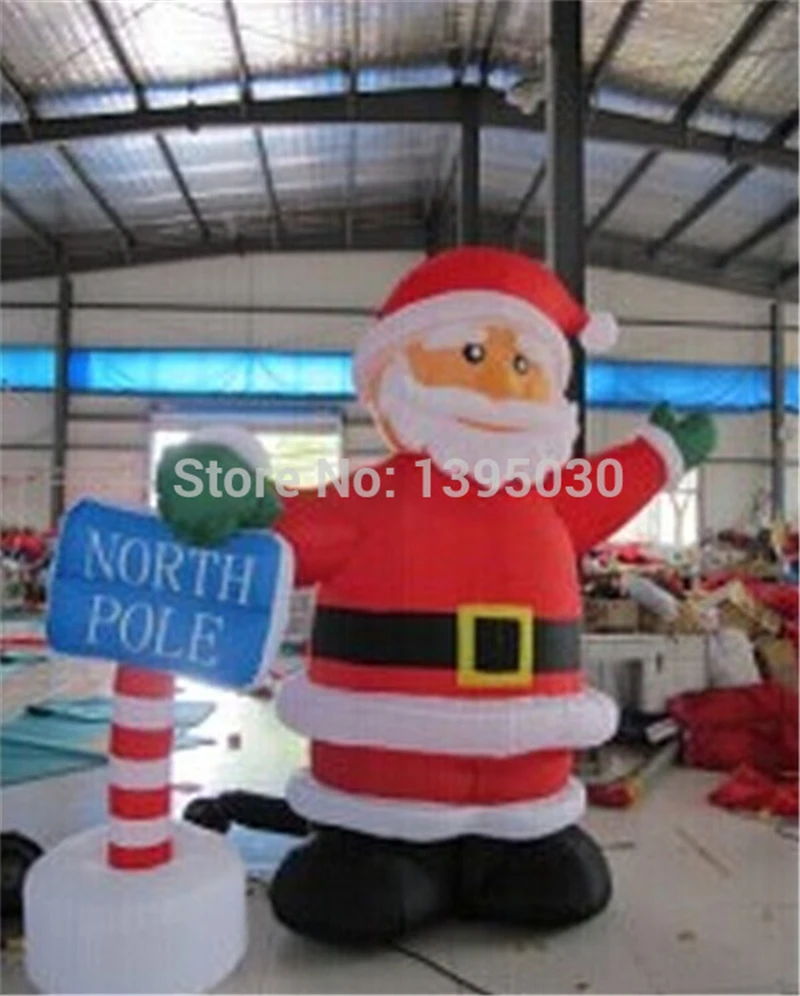 1pc 6M  Santa Claus Design Inflatable Arch,Inflatable Christmas Arch