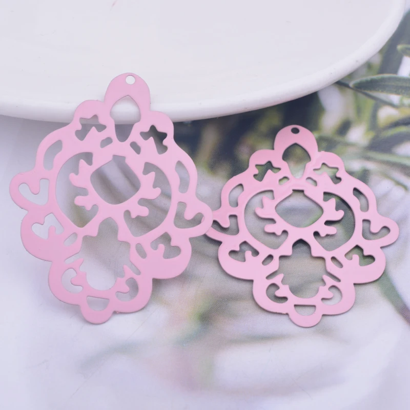 30 Stück AB6146 33*41mm Messing-Geometrie-Anhänger DIY Quasten Ohrring Anhänger Hängender Schmuck Dekoration – Detail 6