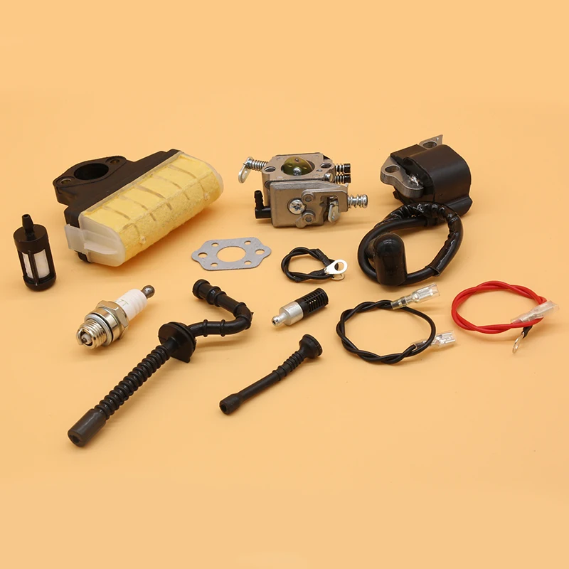 คาร์บูเรเตอร์ Ignition Coil สายกรองอากาศสำหรับ Stihl MS 021 023 025 MS210 MS230 MS250 Garden Chainsaw อะไหล่อะไหล่