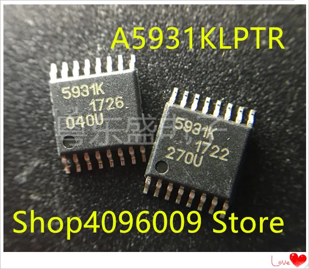 

NEW 10PCS/LOT A5931KLPTR-T A5931KLPTR A5931KLPT A5931 5931K TSSOP-16
