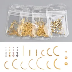 1 Pack Metal 3D Nail Art Decorations Charms Studs Bullion Line Beads Nails Accessories Rivet Nail Supplies For Professionals