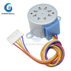 DC 5V 12V 28BYJ-48 Stepper Motor Lead 25cm Reduction Step Gear Stepper Motor 4 Phase 28byj 28byj48 for Arduino Diy Kit