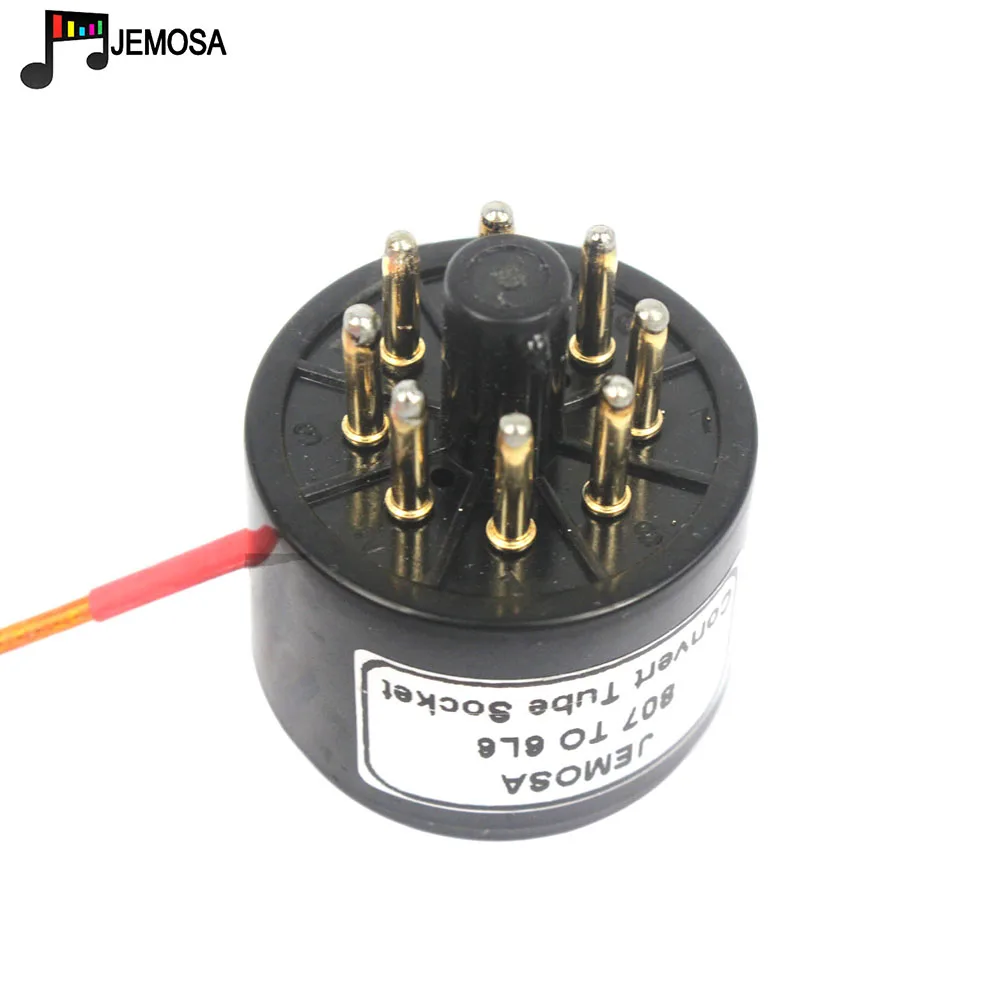 1PC 807 FU-7 FU7 TO 6L6 KT88สูญญากาศ5Pins 8Pins DIY Audio หลอดสูญญากาศเครื่องขยายเสียงแปลงอะแดปเตอร์ซ็อกเก็ตจัดส่งฟรี