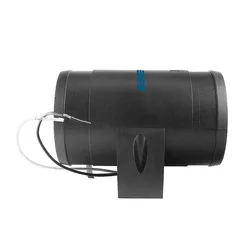 Marine Boat 12V 3inch In-Line Bay Bilge Air Blower, Vent Fan Ventilation145CFM Bilge Air Blower Fan Quiet