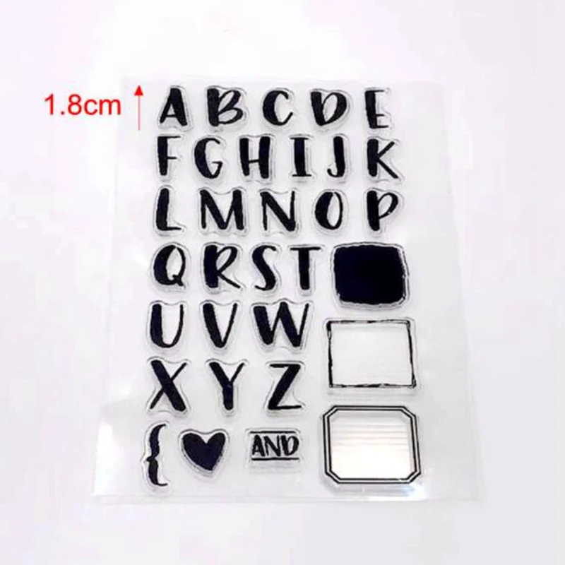 Easy Use Alphabet Embosser Stamp Uppercase And Lowercase Fondant Stamps Sticky Decorating Fondant Cutter