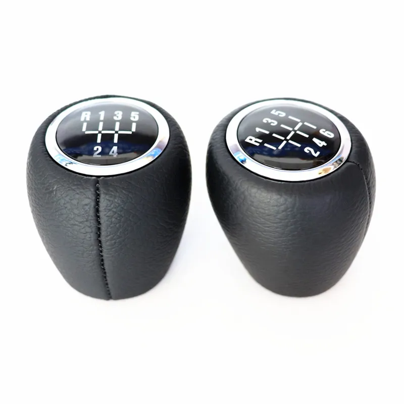 Leather 56 Speed MT Gear Shift Knob for Chevrolet Chevy Cruze 08-2012 Gearshift Manual Auto Car Shifter Lever Stick Arm Pen Ball