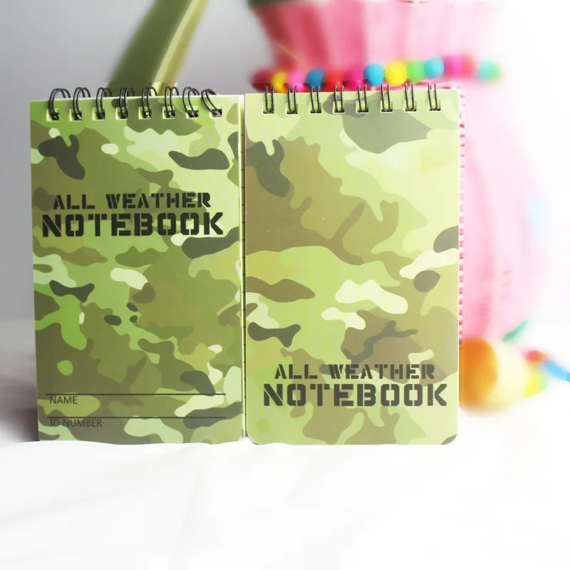 New Portable Waterproof Full Weather Notebook Military Tactical EDC Tool Women Men Outdoor Camp Safety