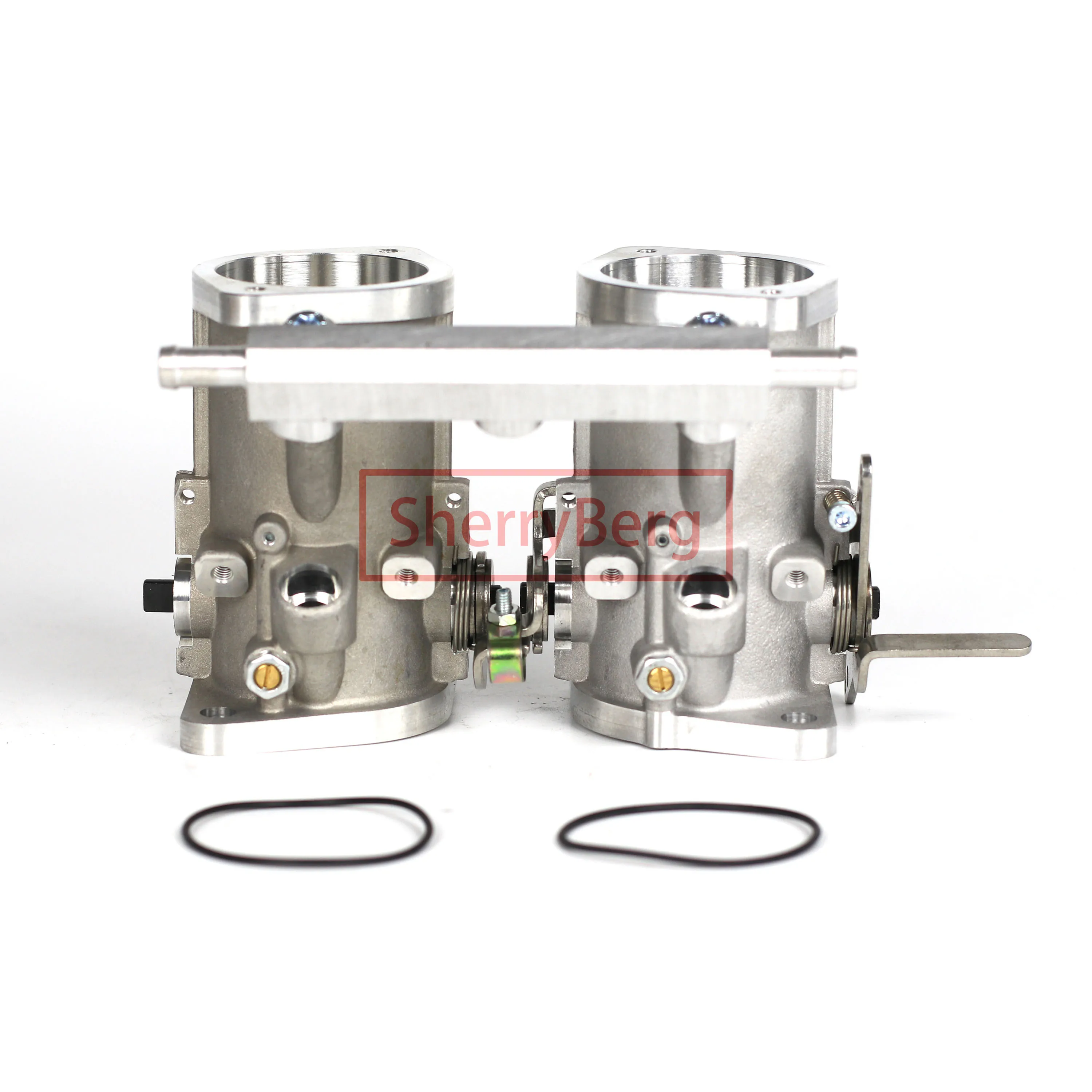 SherryBerg FAJS 48IDF 48MM IDF cuerpo del acelerador inyección 48mm para EMPI Weber dellorto carb sin inyectores calidad superior 48 IDF