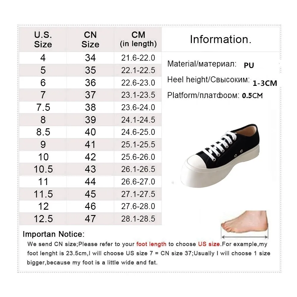 Fashion Round Toe Thick Bottom Casual White Shoes Women Lace-up Sneakers Women Leather Flat Canvas Shoes Women Zapatos de mujer