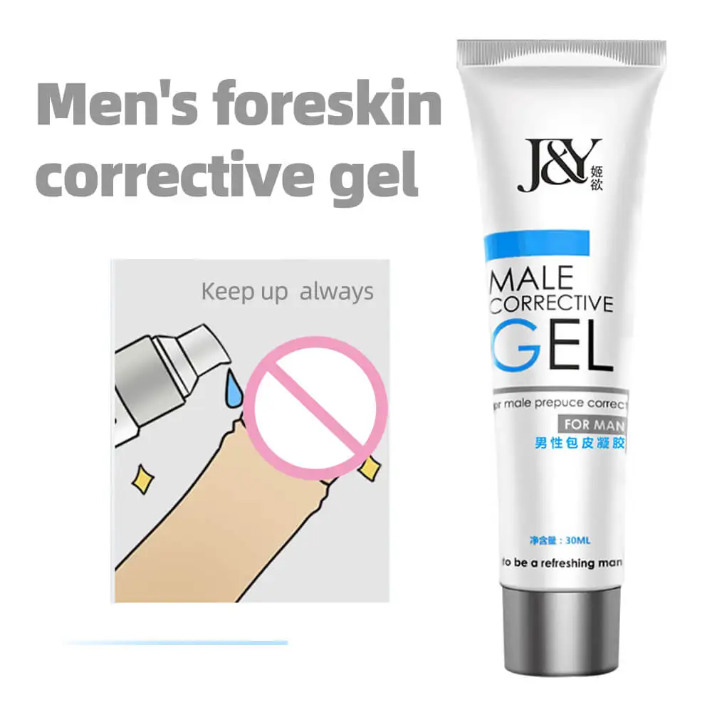 Man Penis Ring Male Foreskin Correction Gel Multifunction Foreskin  Prevent Phimosis Correction Sex Toys for Man