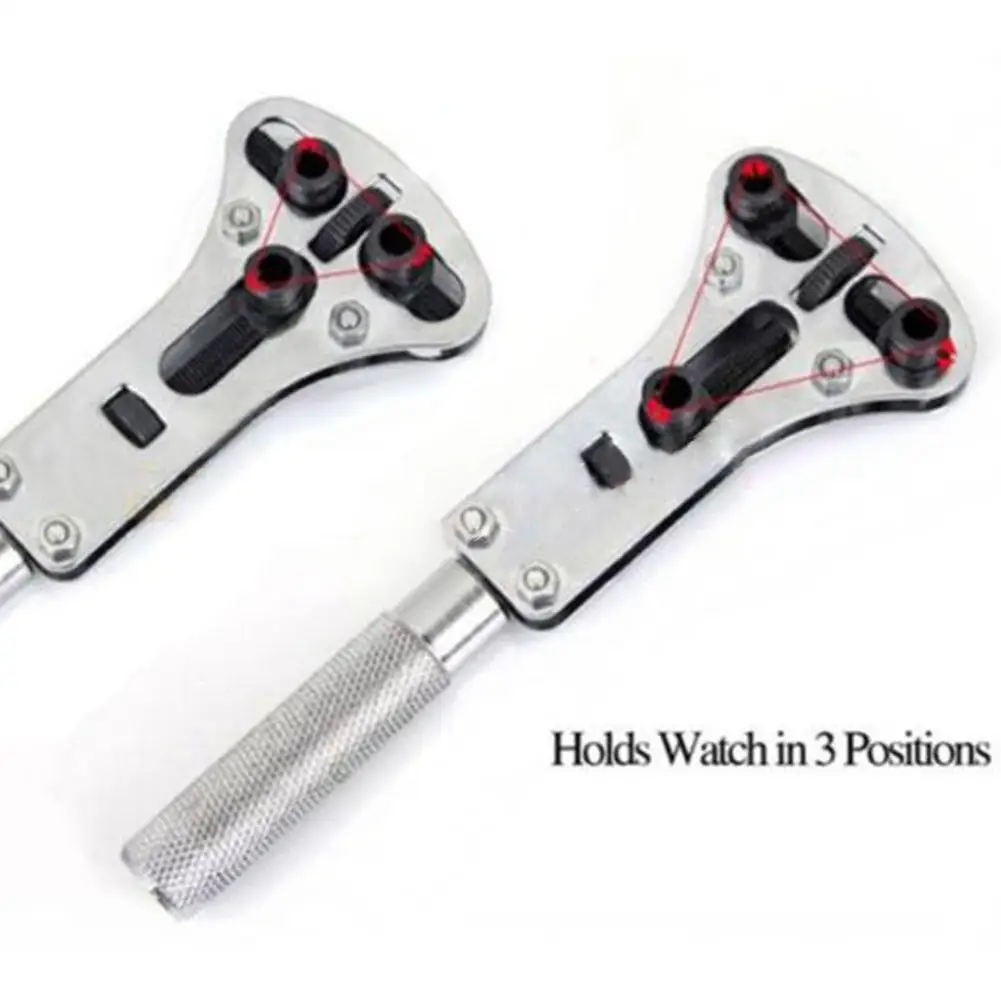 50% HOT SALES！！！Wrist Watch Case Opener Adjustable Screw Back Remover Wrench Repair Tool